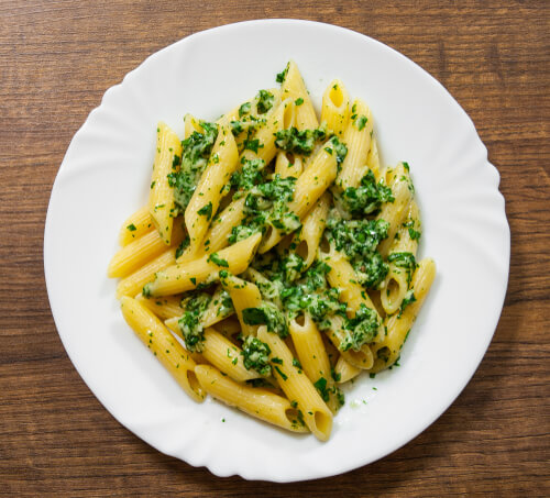 मिंट चीज पास्ता