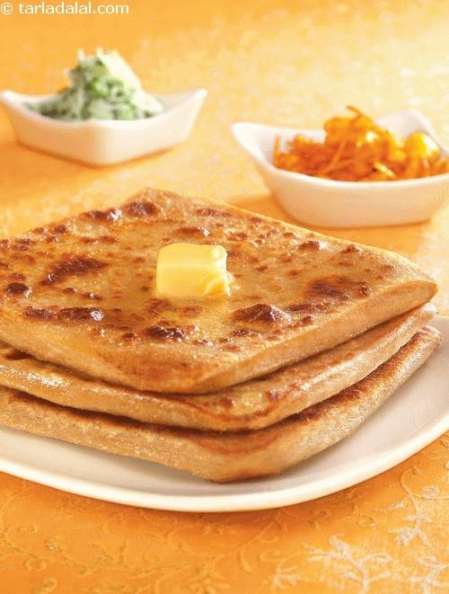 पनीर टमाटर पराठा