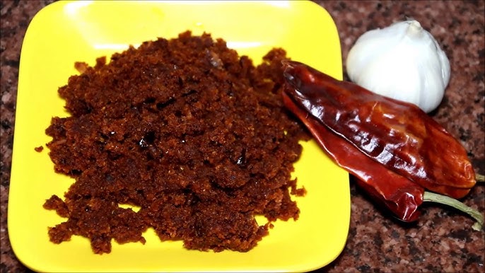 नारियल और लाल मिर्च की चटनी