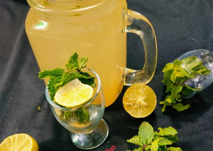 नीबू पोदीना शरबत