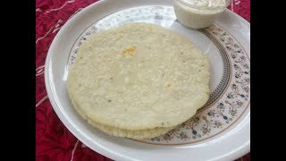 चावल आटे की रोटी