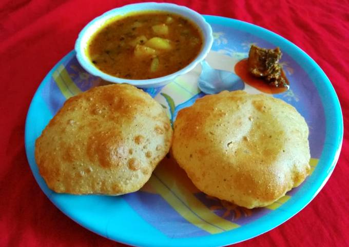 आलू की पूरी