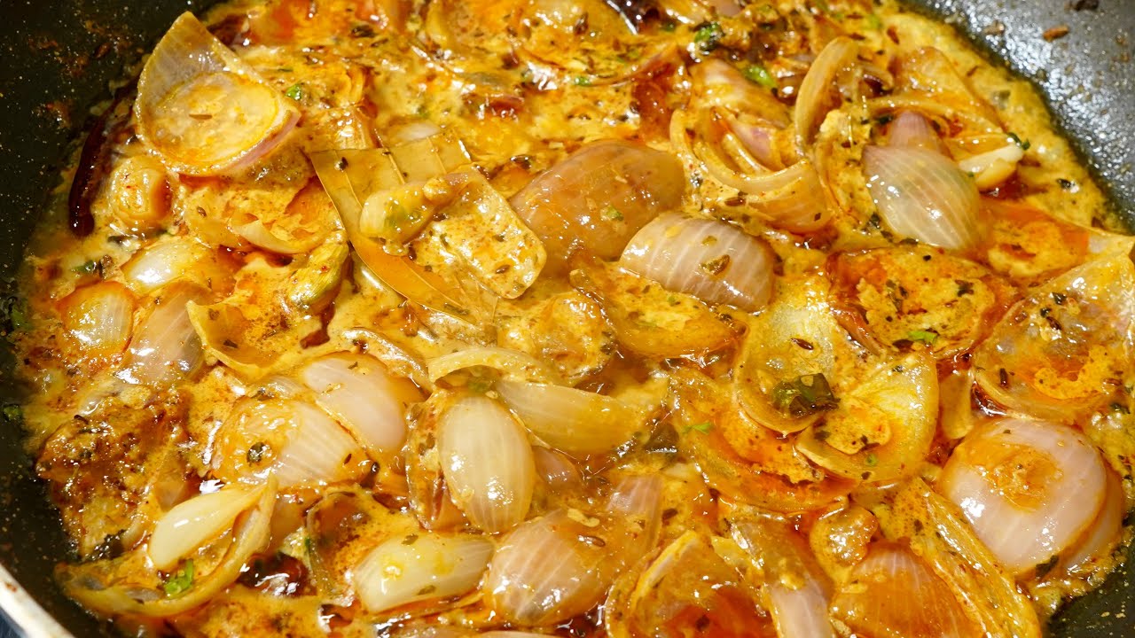 मलाई प्याज़ की सब्जी