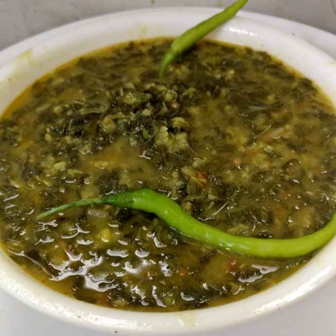 चौलाई साग और मूंग दाल