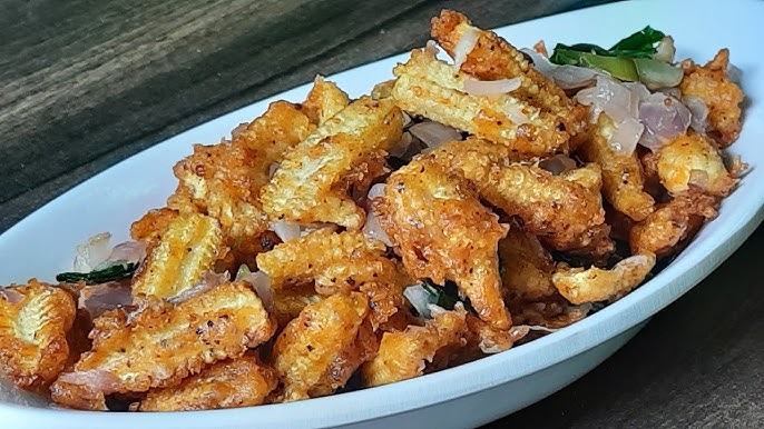 कैप्सििकम बेबी कॉर्न फ्राई