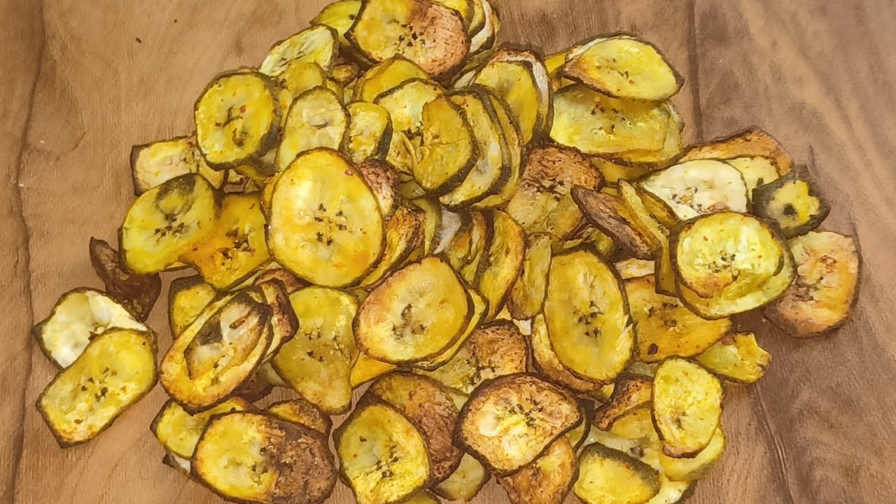 कच्चे केले के चिप्स