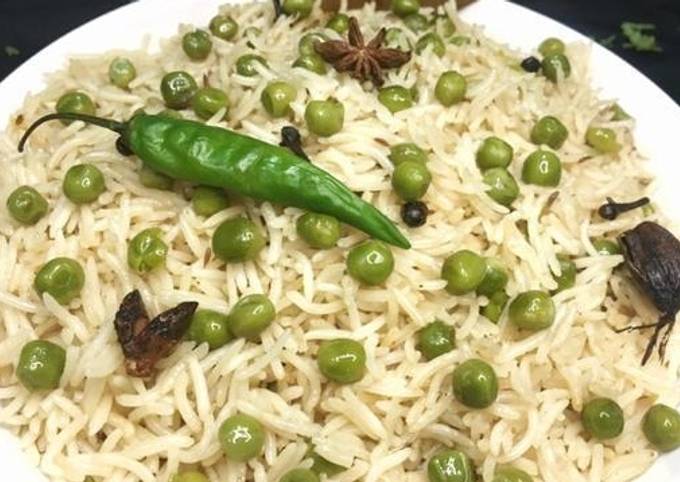 रे मटर का पुलावह