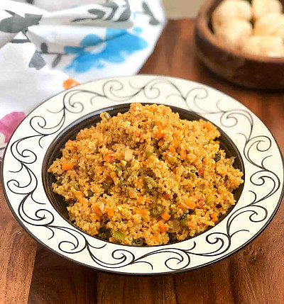 दलिया पुलाव